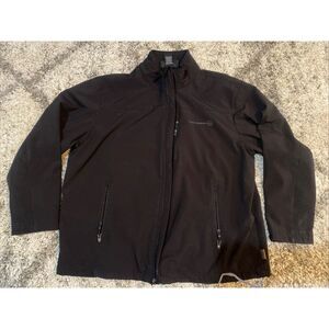 Free‎ Country Mens Fleece Lined Softshell Jacket Coat Black 2XL